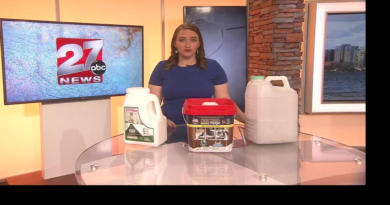 Comparing rock salt, sand and cat litter the science behind these