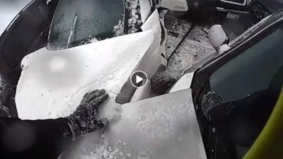 Dramatic video shows rescue from massive I-41 pileup | Archive ...