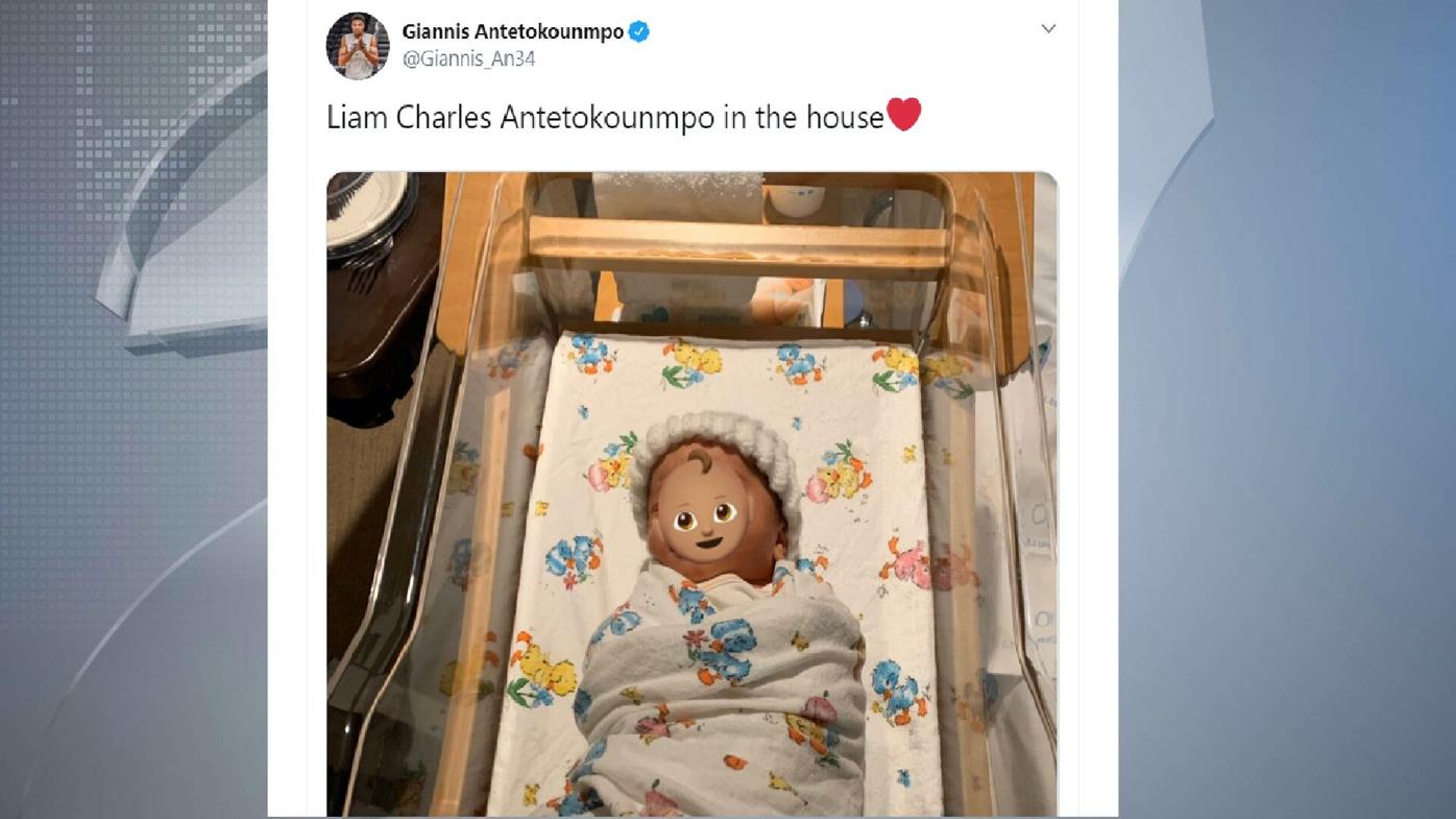 Giannis Antetokounmpo and Mariah Riddlesprigger have another baby on the way