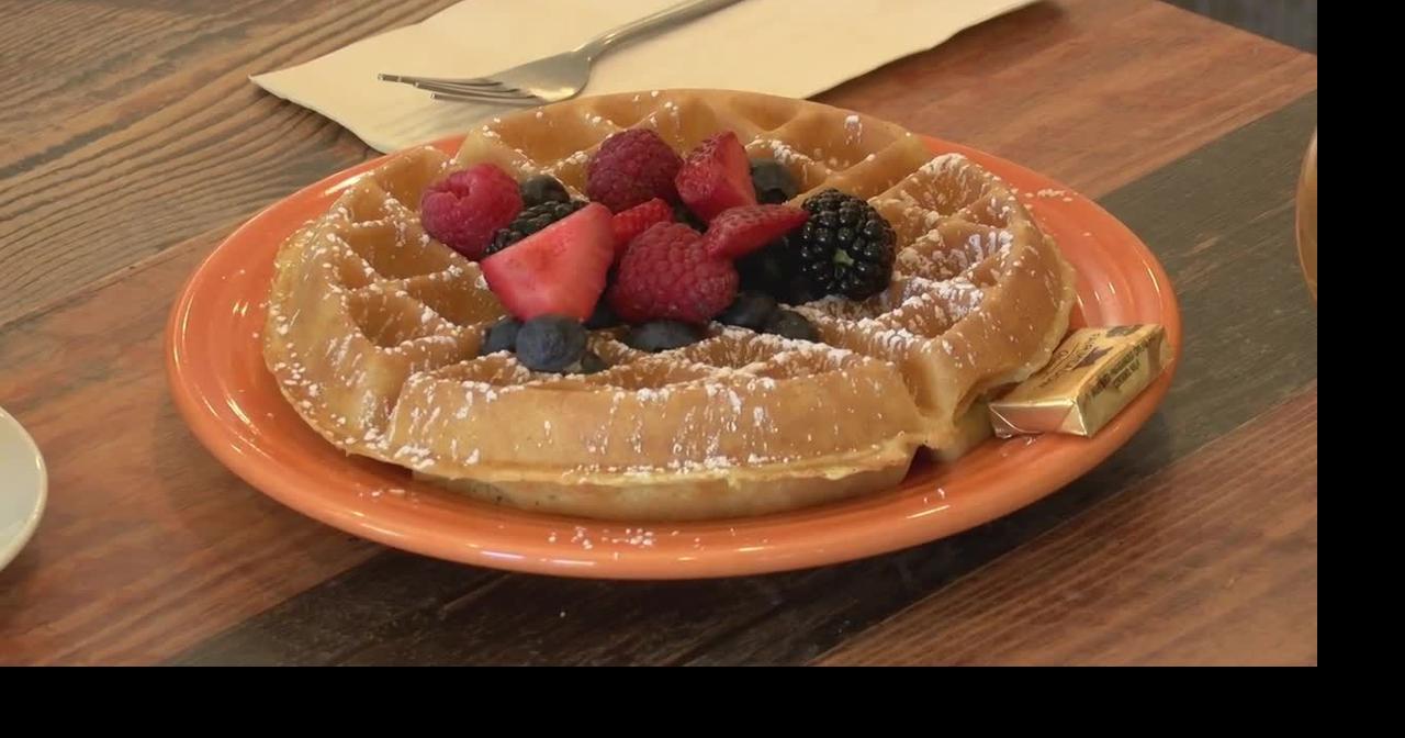 Best waffles in Wisconsin at Yola’s Cafe Midday Madison