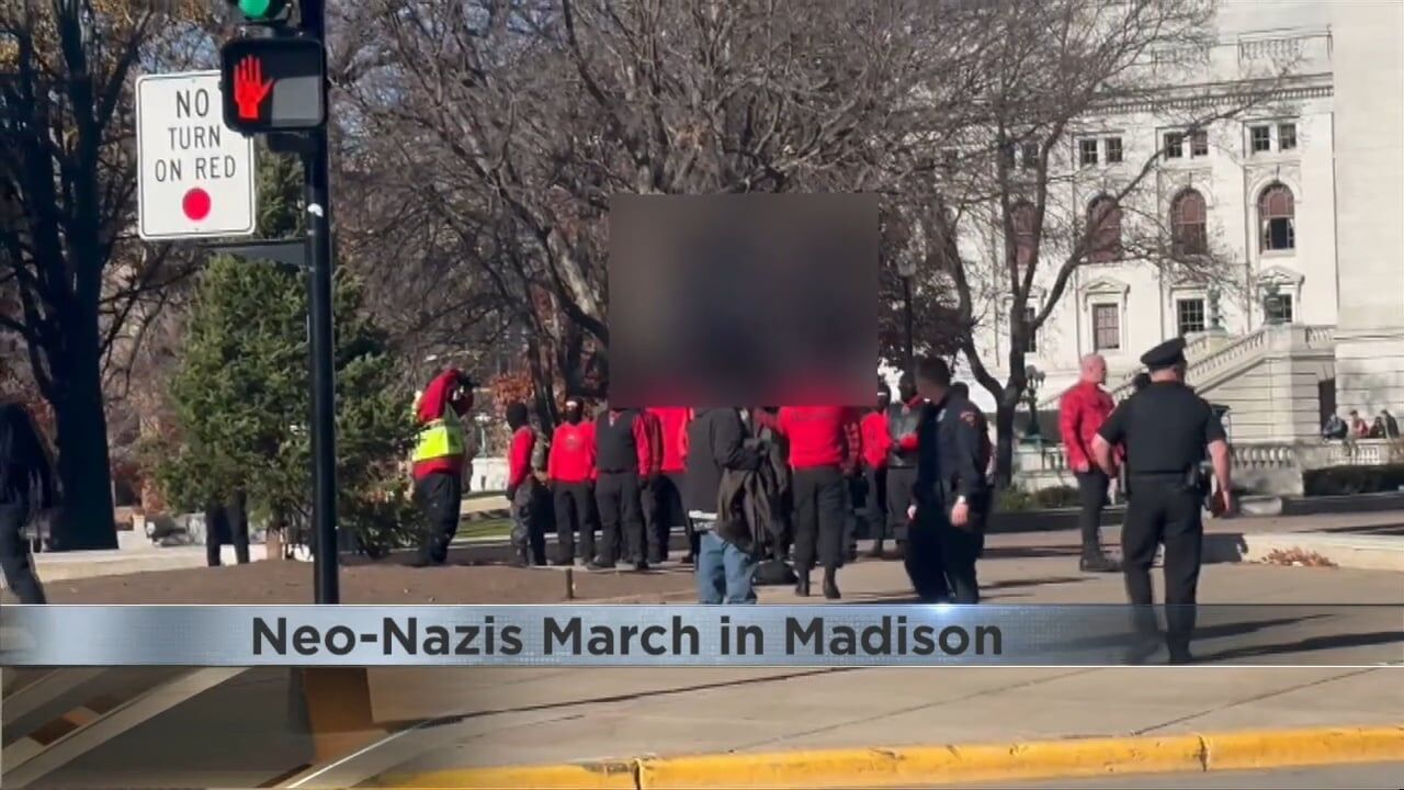 Neo-Nazi Demonstration In Madison Draws Condemnation From Gov. Evers ...