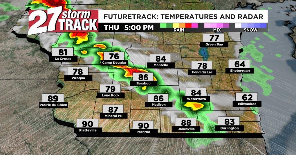 Severe weather threat Thursday | Forecast | wkow.com