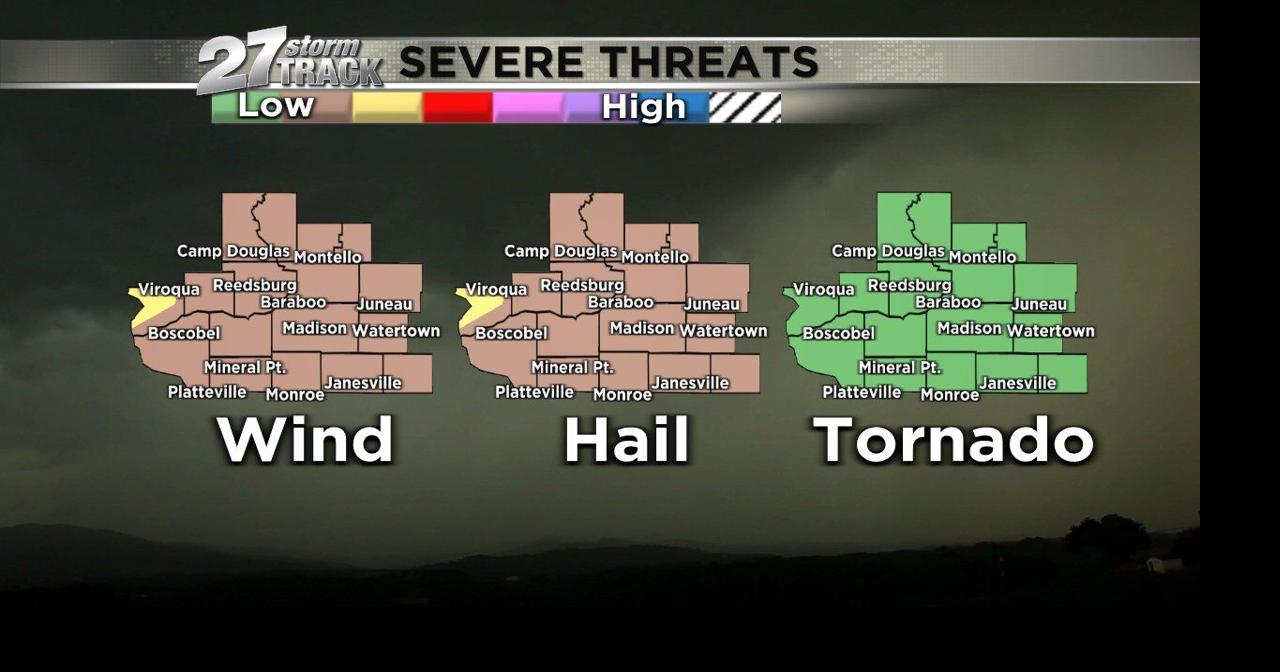 Multiple rounds of storms this weekend, strong to severe potential ...