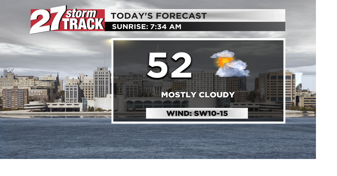 Mostly cloudy and seasonal | News | wkow.com