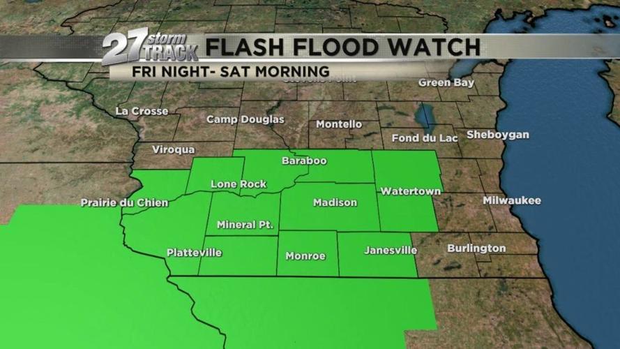 Flash flood watch in effect Friday night | Weather | wkow.com