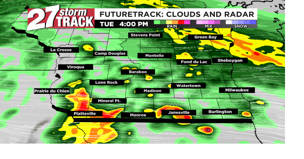 Wet and windy stretch ahead | Forecast | wkow.com