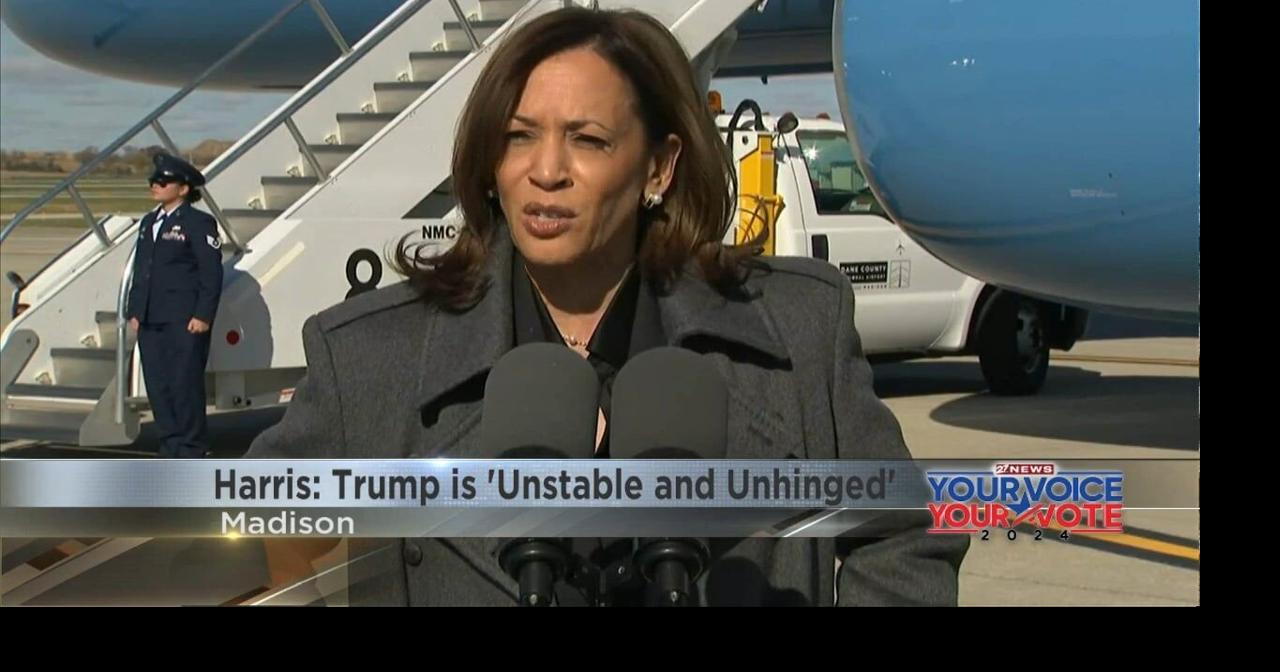 Harris and Trump set to hold rallies in Wisconsin | Video | wkow.com