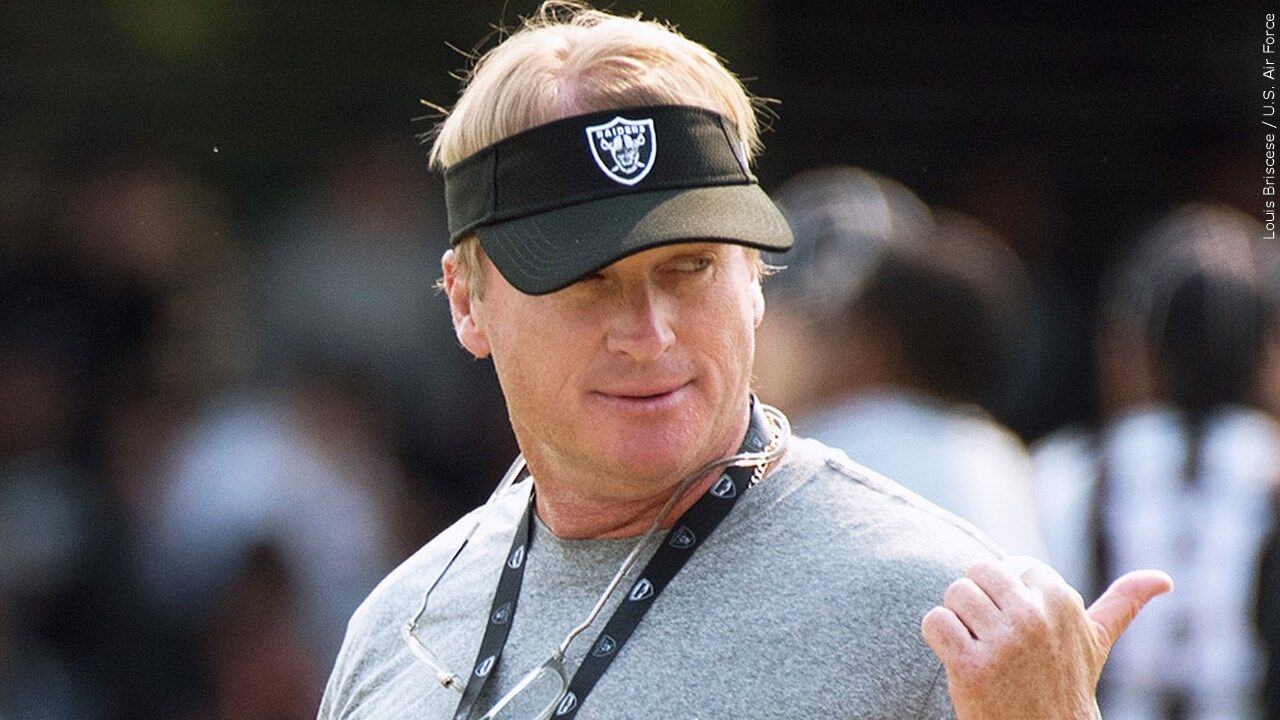 Jon Gruden out as Raiders coach over offensive emails