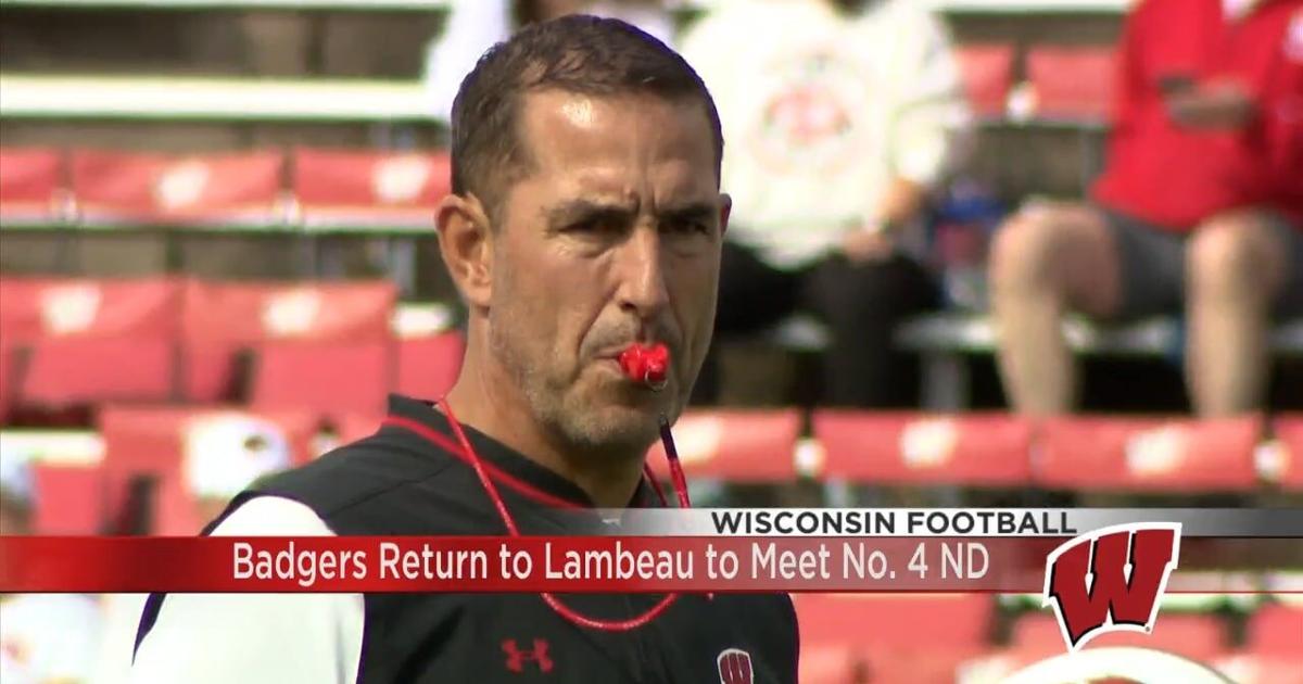 Badgers days away from physical, mental challenge of No. 4 Notre Dame at Lambeau Field