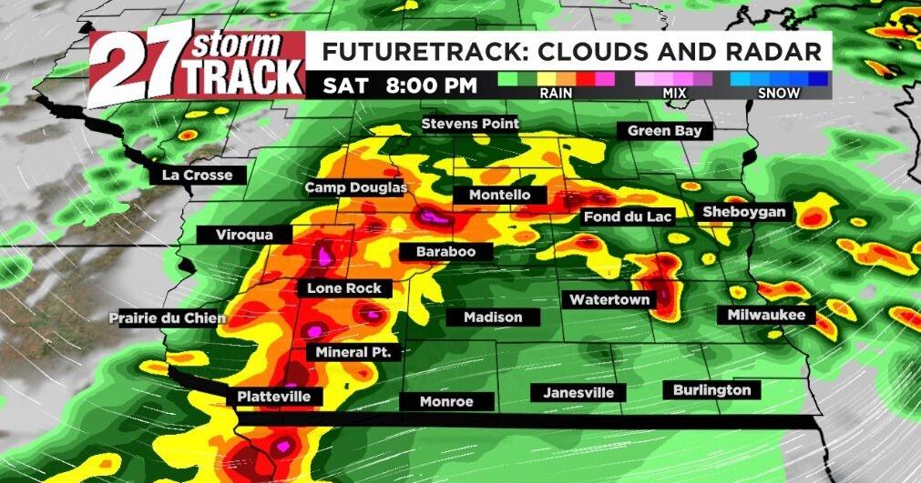 Severe storms and heavy rain into Saturday | Forecast | wkow.com