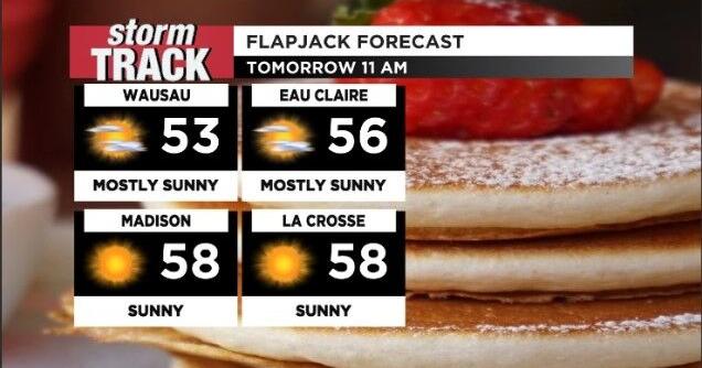 Sunny and a bit warmer for Sunday and a warm up starting Monday ...