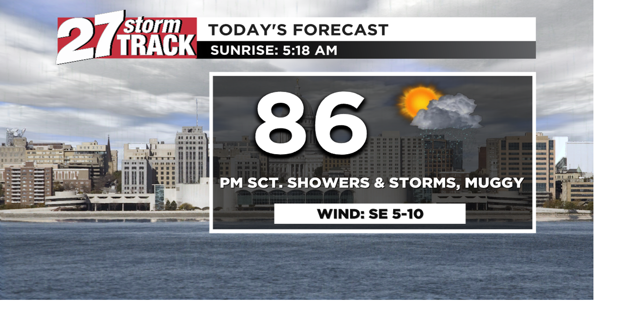 Evening showers and storms likely on Friday | Forecast | wkow.com