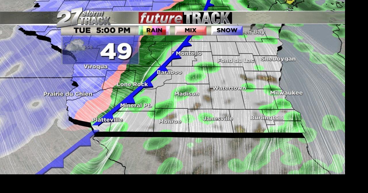 Breezy and mild with rain developing today | News | wkow.com