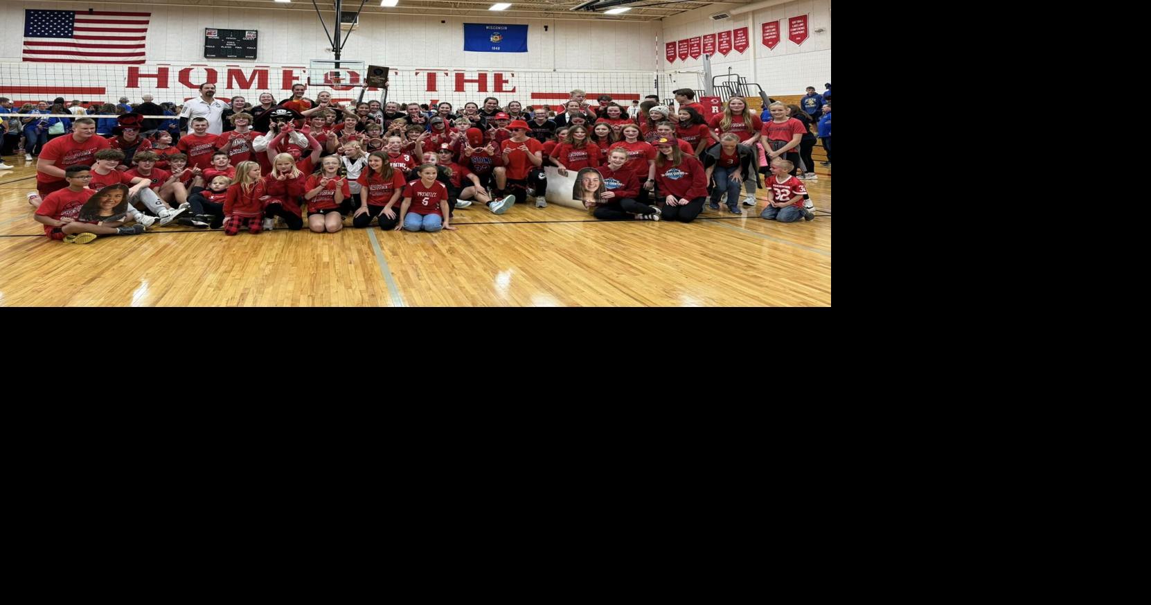 Prentice Volleyball team Wausau Coverage