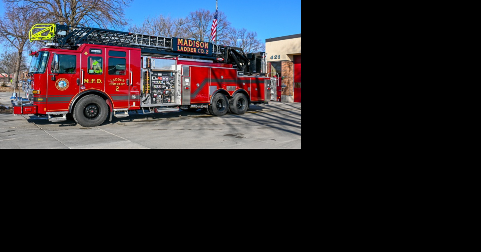 Madison Fire Department unveils new ladder truck | News | wkow.com