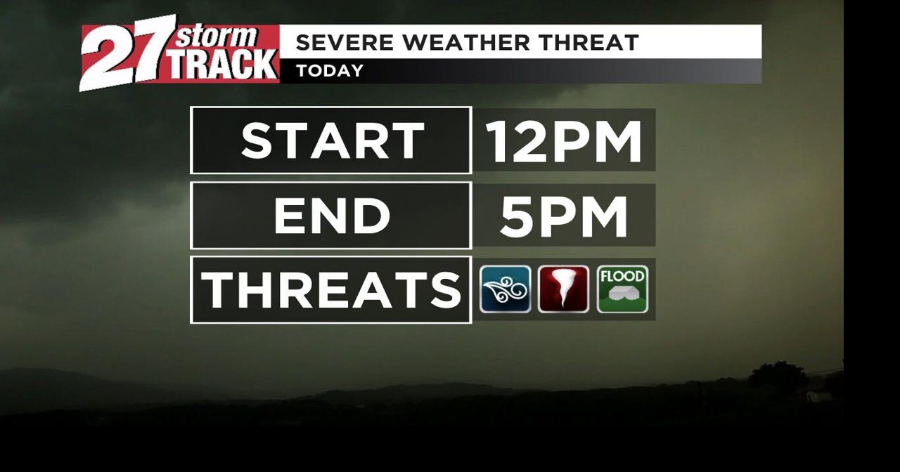 Severe storms rolling through southern Wisconsin Wednesday | Forecast ...