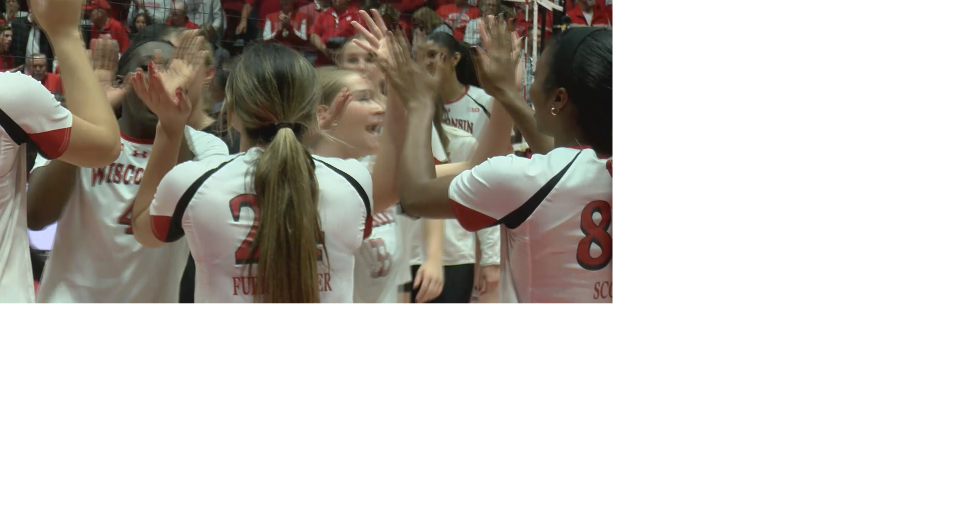 B1G Battle: No.6 Wisconsin bounces back to beat Michigan in 4 sets