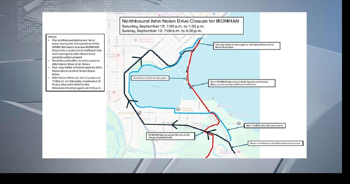 Madison streets to close for IRONMAN Wisconsin races Sept. 12-13