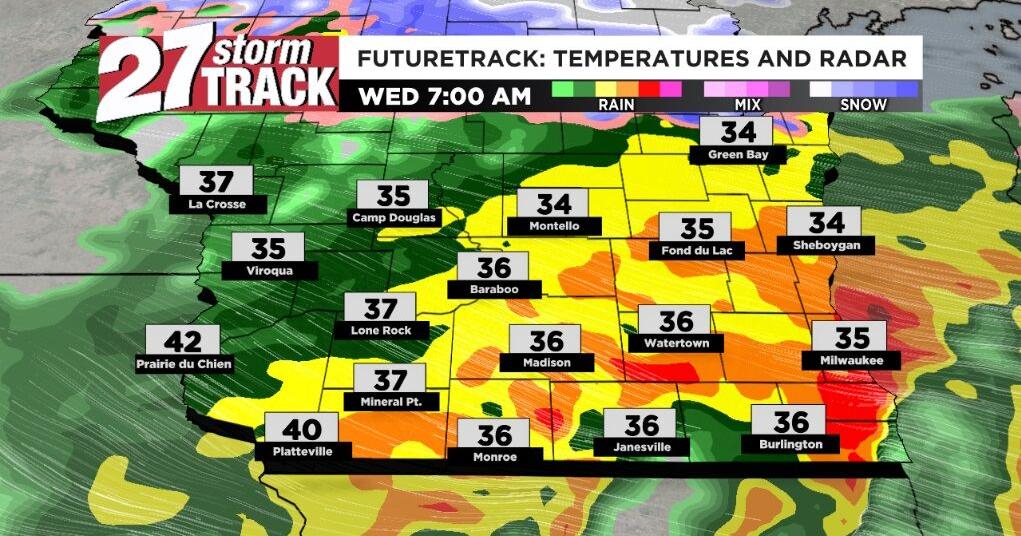 Two rounds of potentially Severe storms Wednesday | Forecast | wkow.com