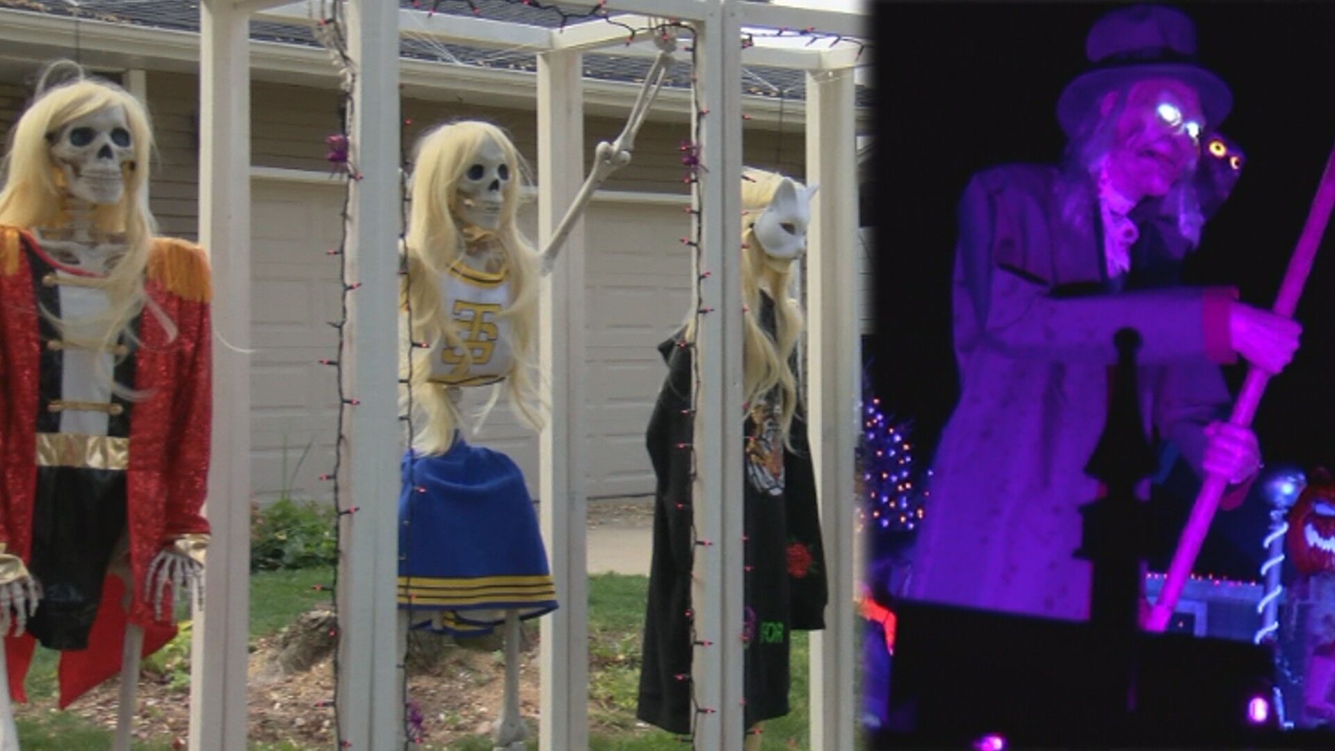 People in Sun Prairie dress up their lawns with Halloween