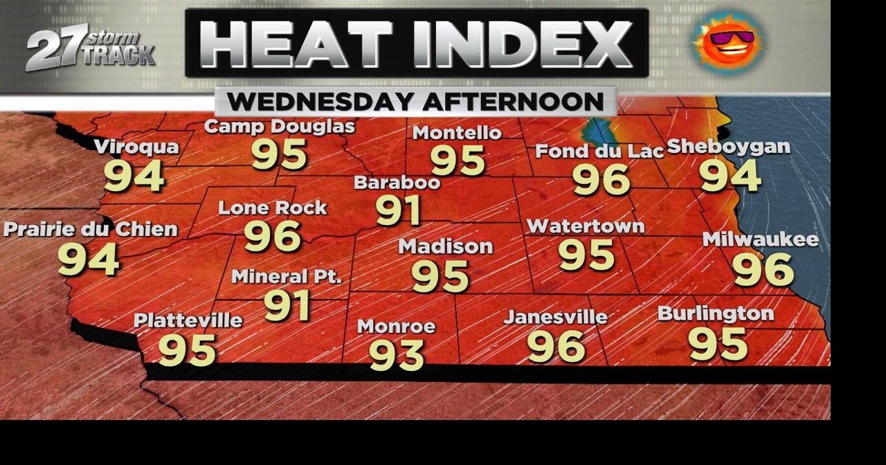 Hot and humid trend the rest of the work week | Weather | wkow.com