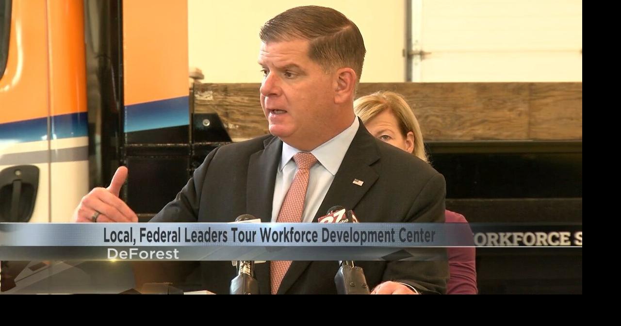 Secretary of Labor tours training center in DeForest | Work | wkow.com