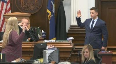 Kyle Rittenhouse sworn in to testify