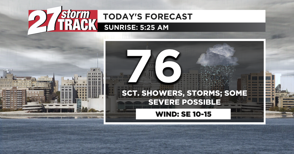 Rounds of storms on Friday | Forecast | wkow.com