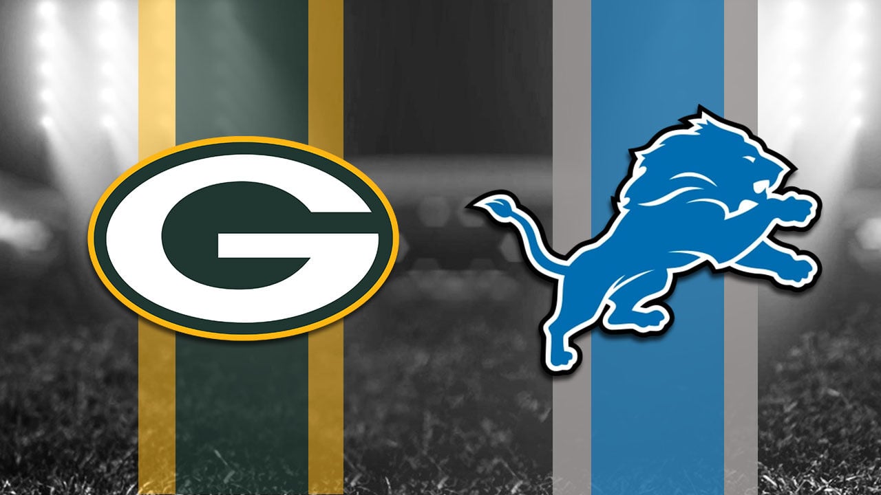 Lions to battle Packers for division lead on short week