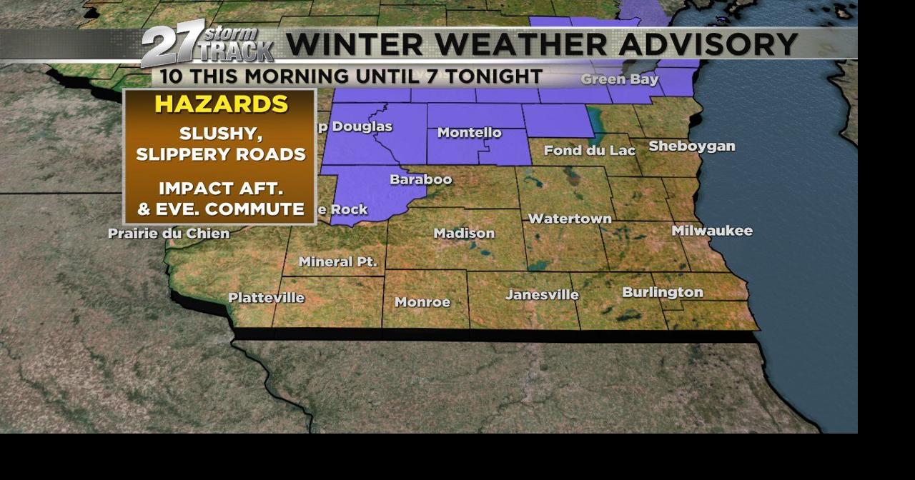 Winter Weather Advisory issued for portions of southern WI ...
