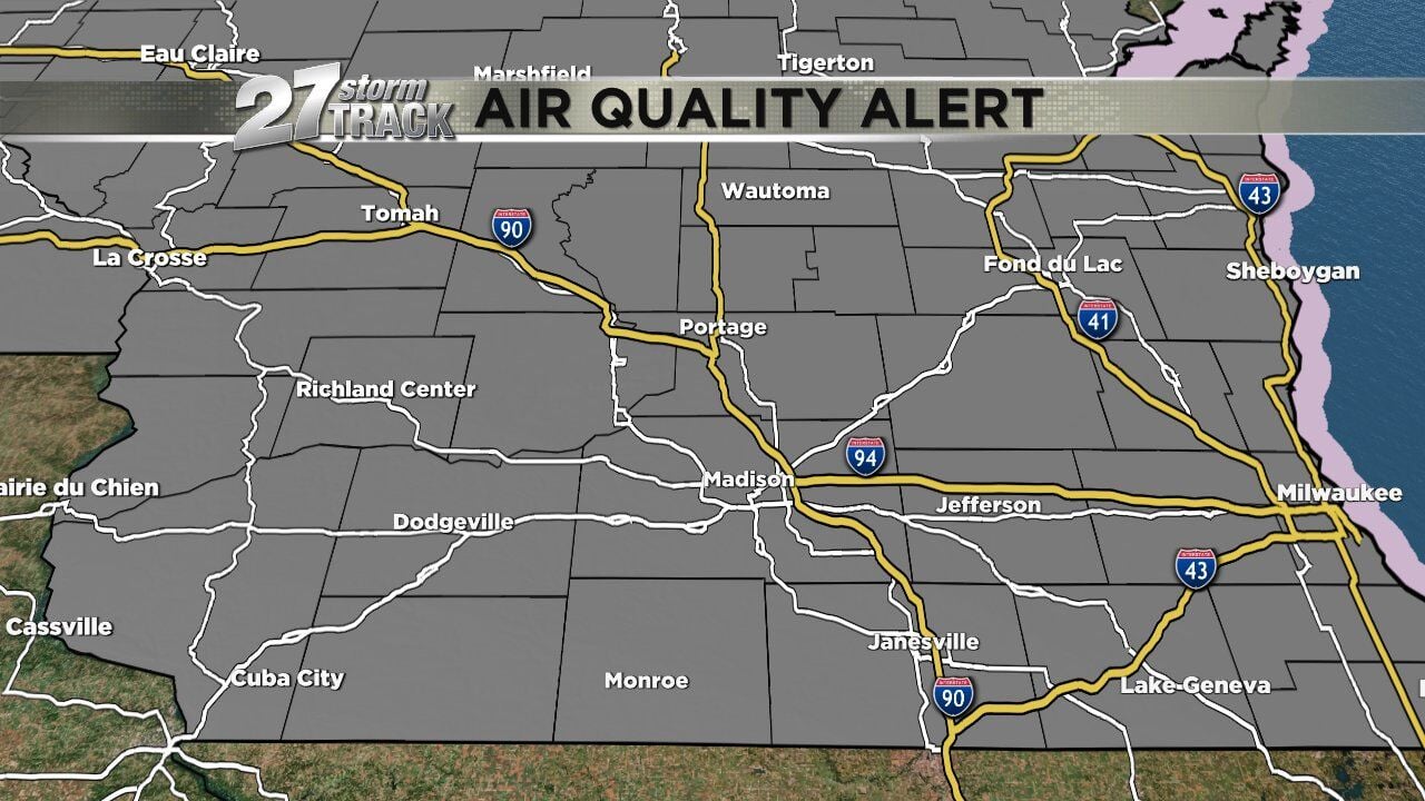 Air Quality Alert issued for Wisconsin  News  wkow.com