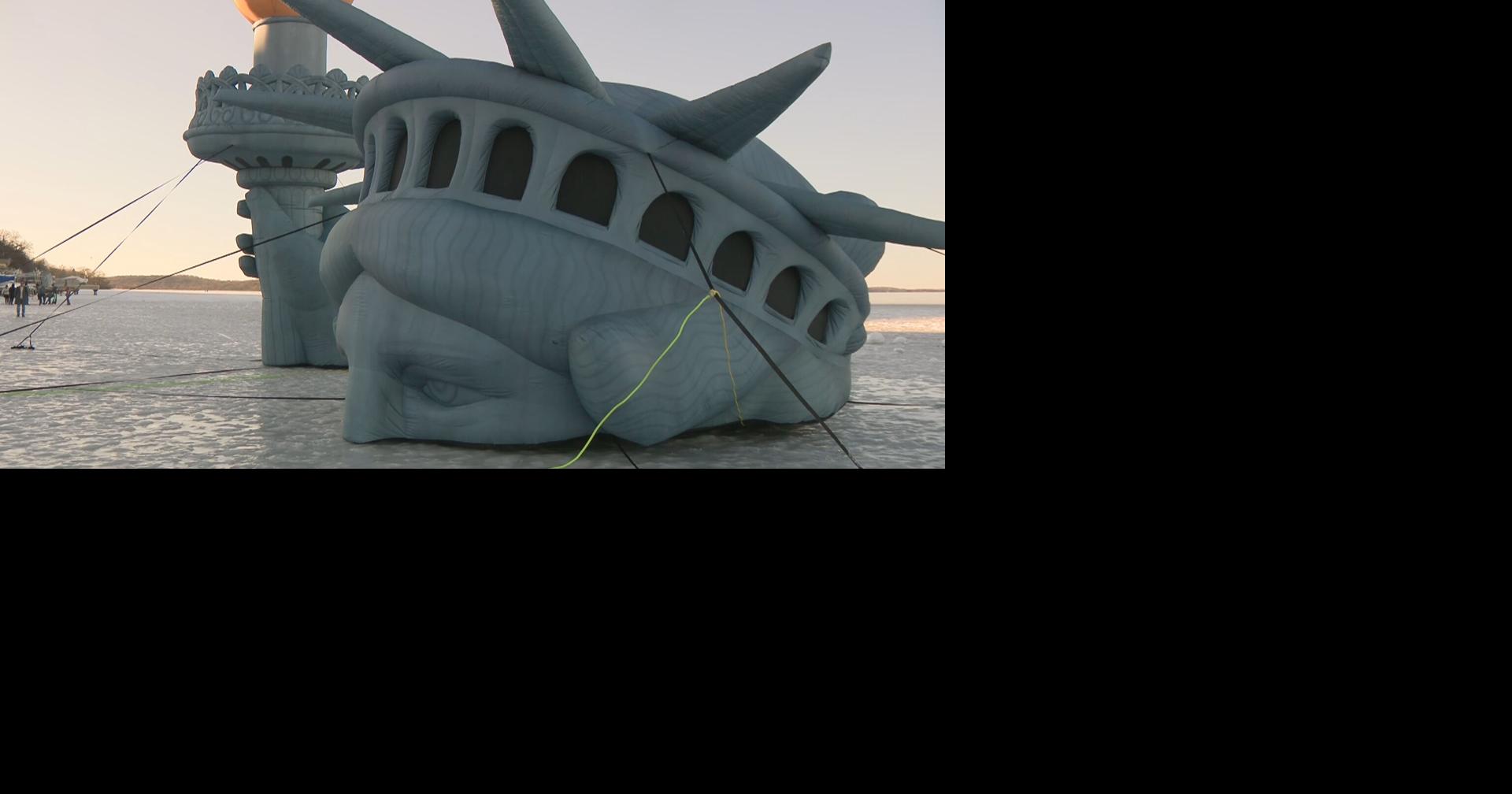 Lady Liberty returns to Lake Mendota News