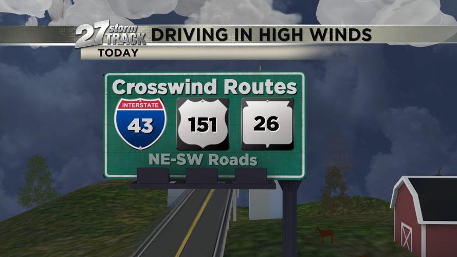Wind advisory in effect for gusts up to 45 mph | Weather | wkow.com