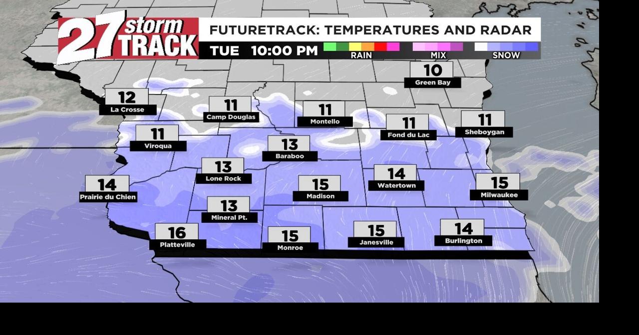 Snow returns tonight and another chance tomorrow | Forecast | wkow.com