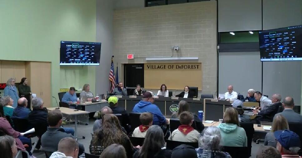 DeForest Village Board weighs data center proposal, fluoride study and annexation plan