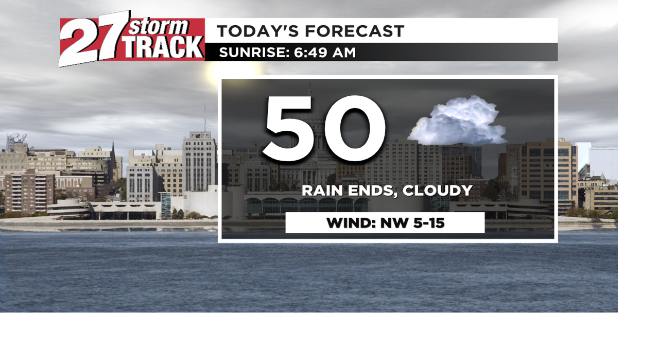 Light rain clears, brighter skies ahead for Friday | Forecast | wkow.com