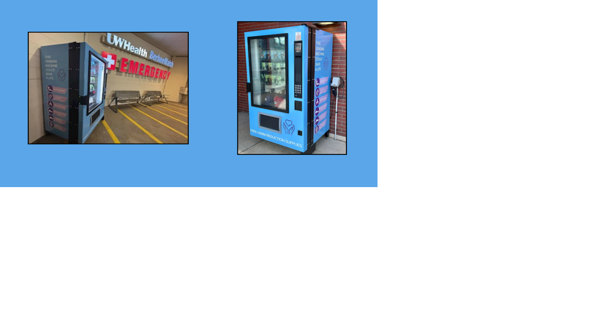Dane County introduces life-saving vending machines to combat opioid ...