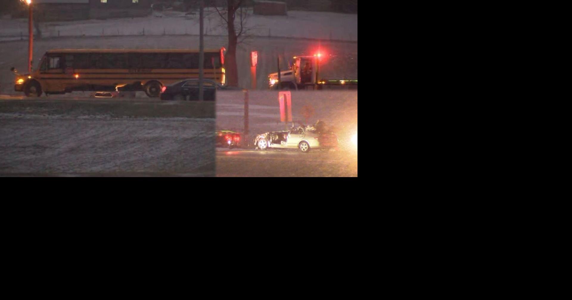 Dane County Sheriff's Office says bus failed to yield at stop sign ...