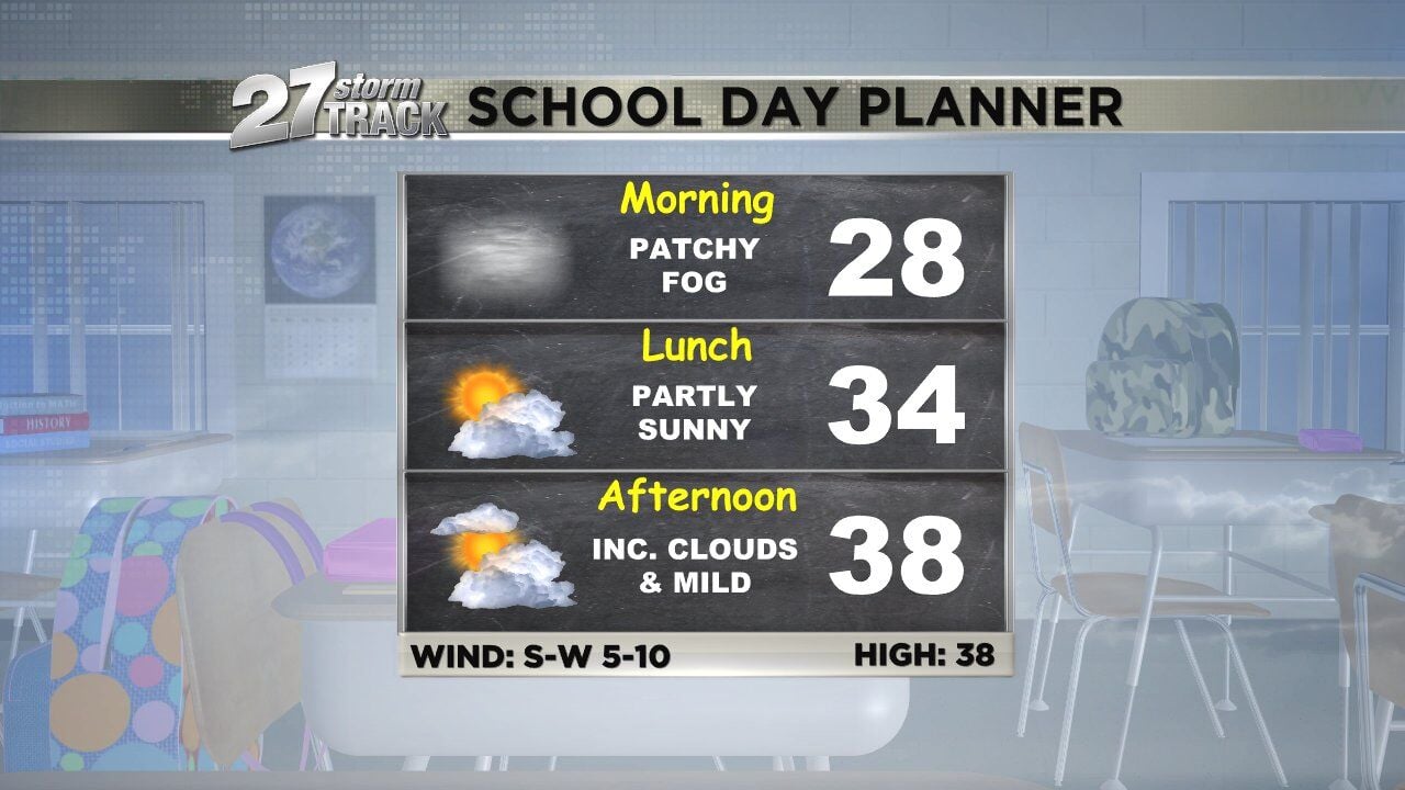 Patchy Dense Fog This Morning, Freezing Drizzle Possible Tonight | News ...