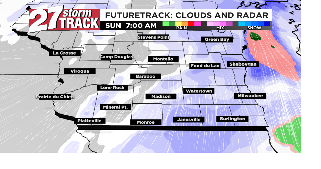 Seasonal Saturday, snowy Sunday | Forecast | wkow.com