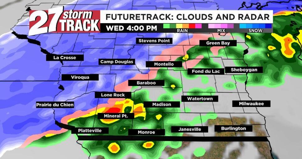 Strong storms and snow chances Wednesday | Forecast | wkow.com