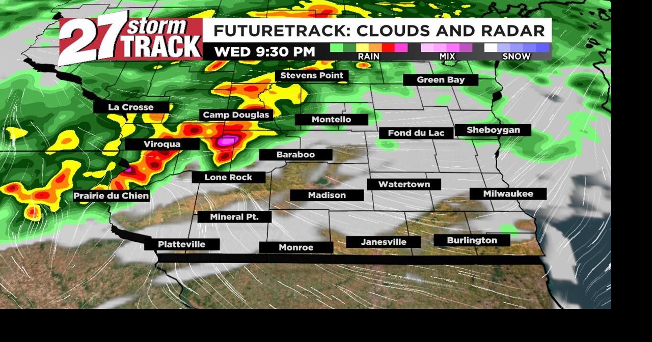 Showers and storms continue through the week | Forecast | wkow.com