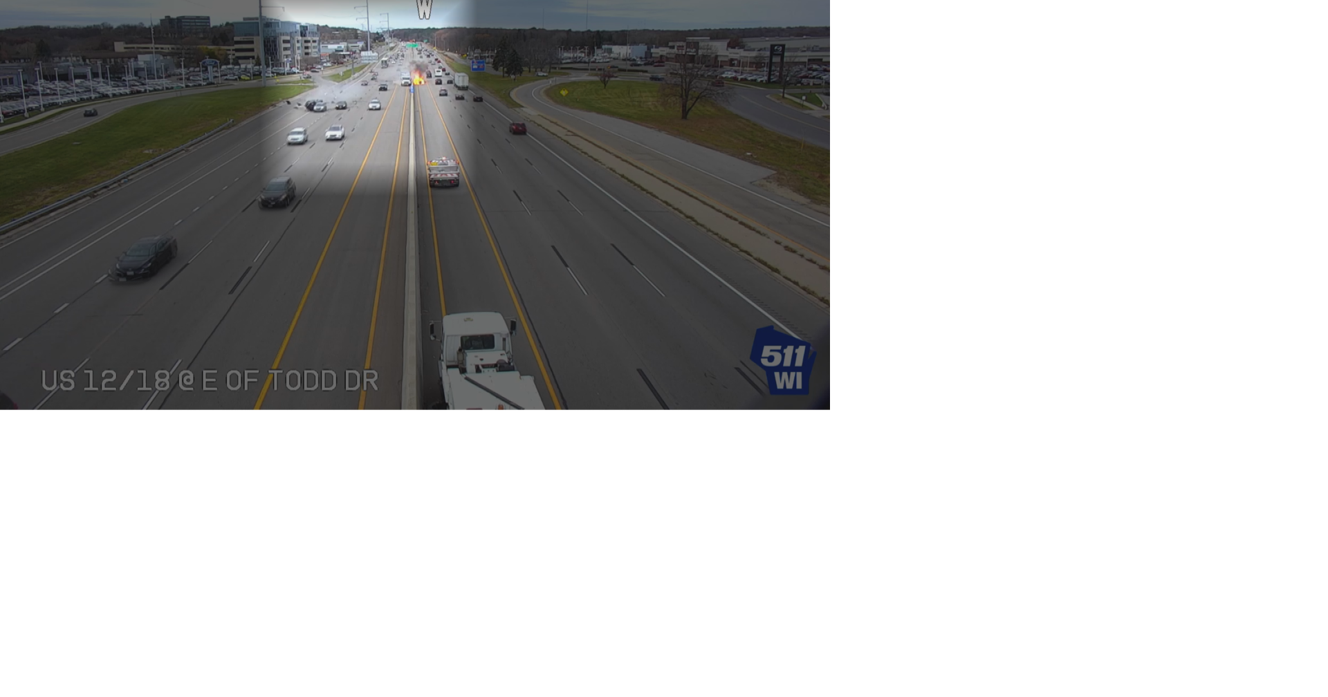 New video shows fiery crash on Beltline, police aim to reduce reckless ...