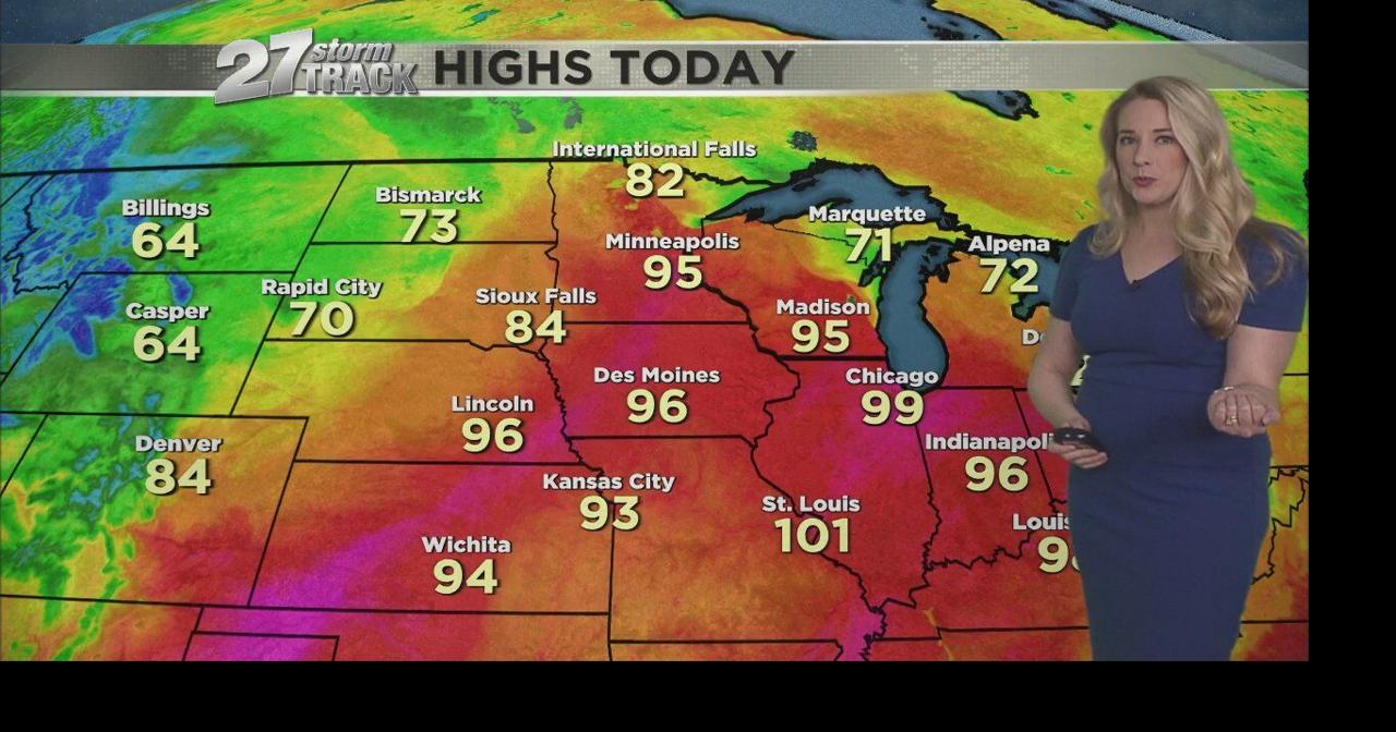 Record heat then severe weather | Weather | wkow.com