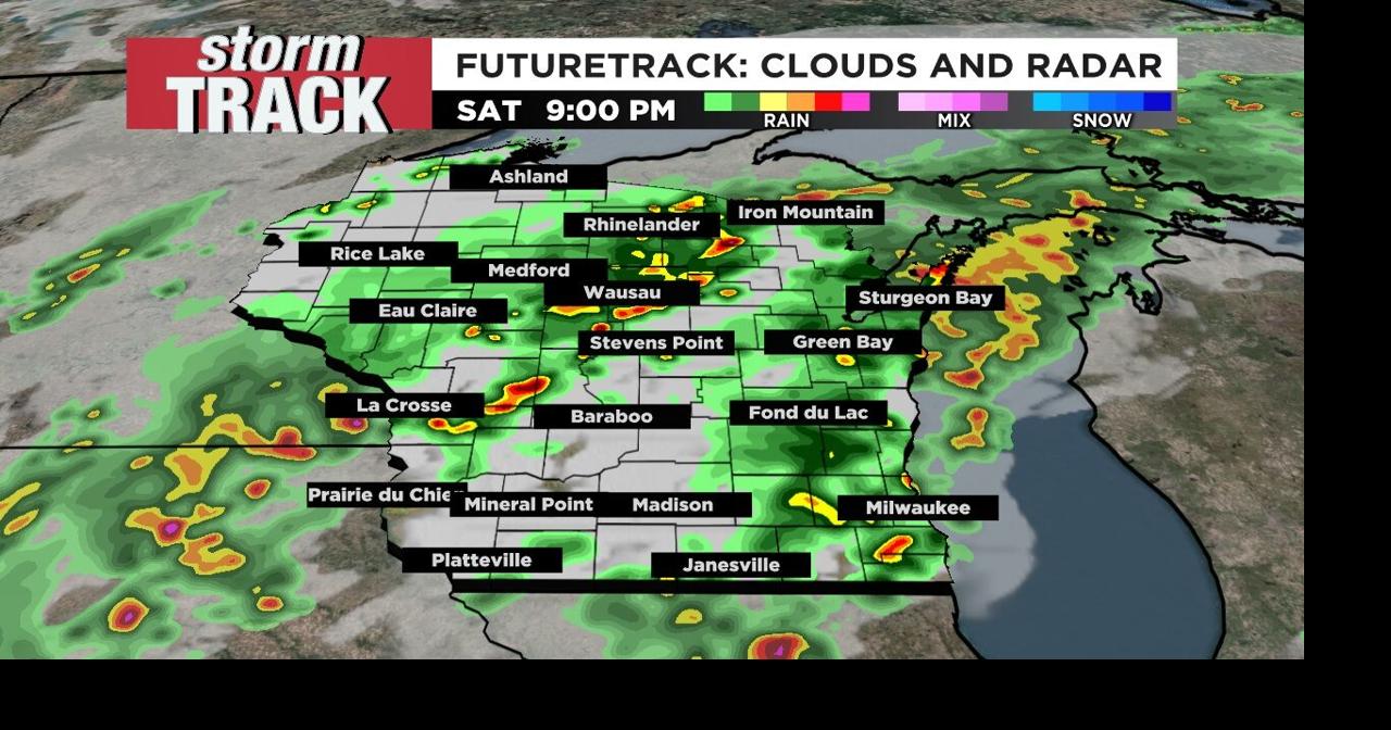 Showers and storms continue tonight | Forecast | wkow.com