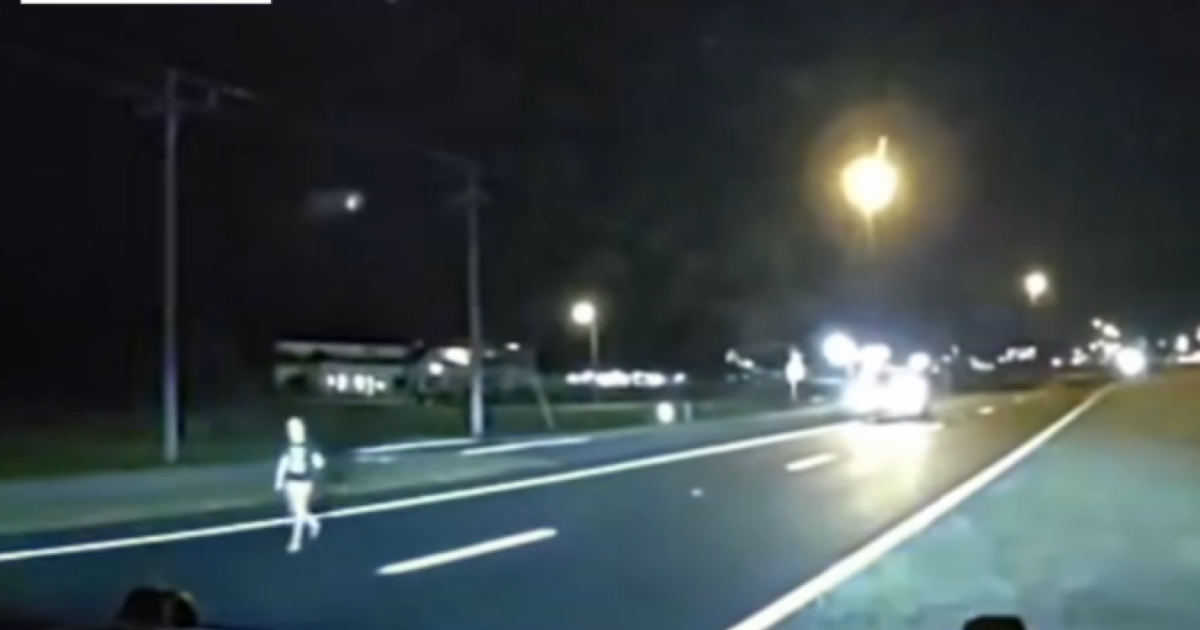 Police Officer Rescuing Dashcam video shows police officer rescuing child from busy highway ...