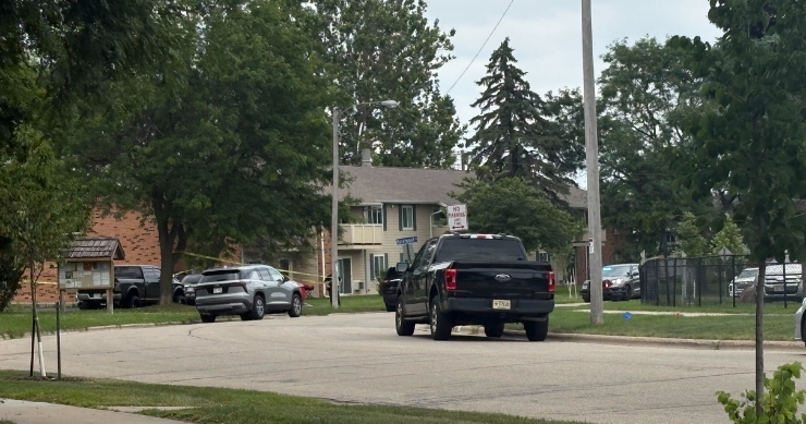 Police presence Fitchburg near Deer Valley Road