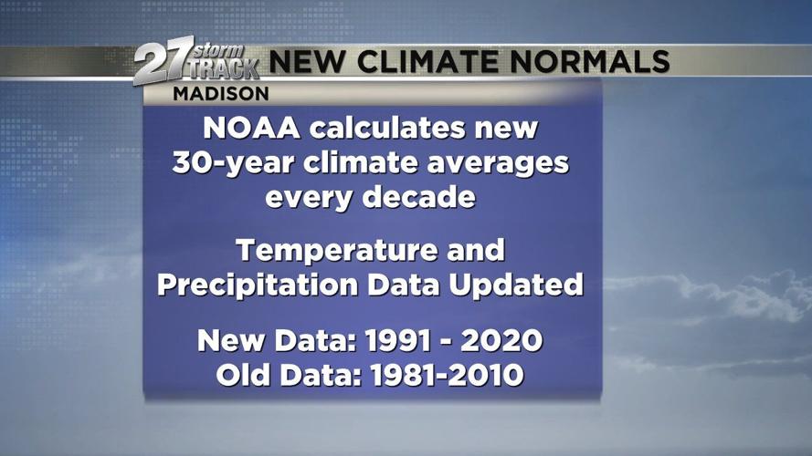 Regular Weather NEW: A look at 30-year climate averages | News | wkow.com