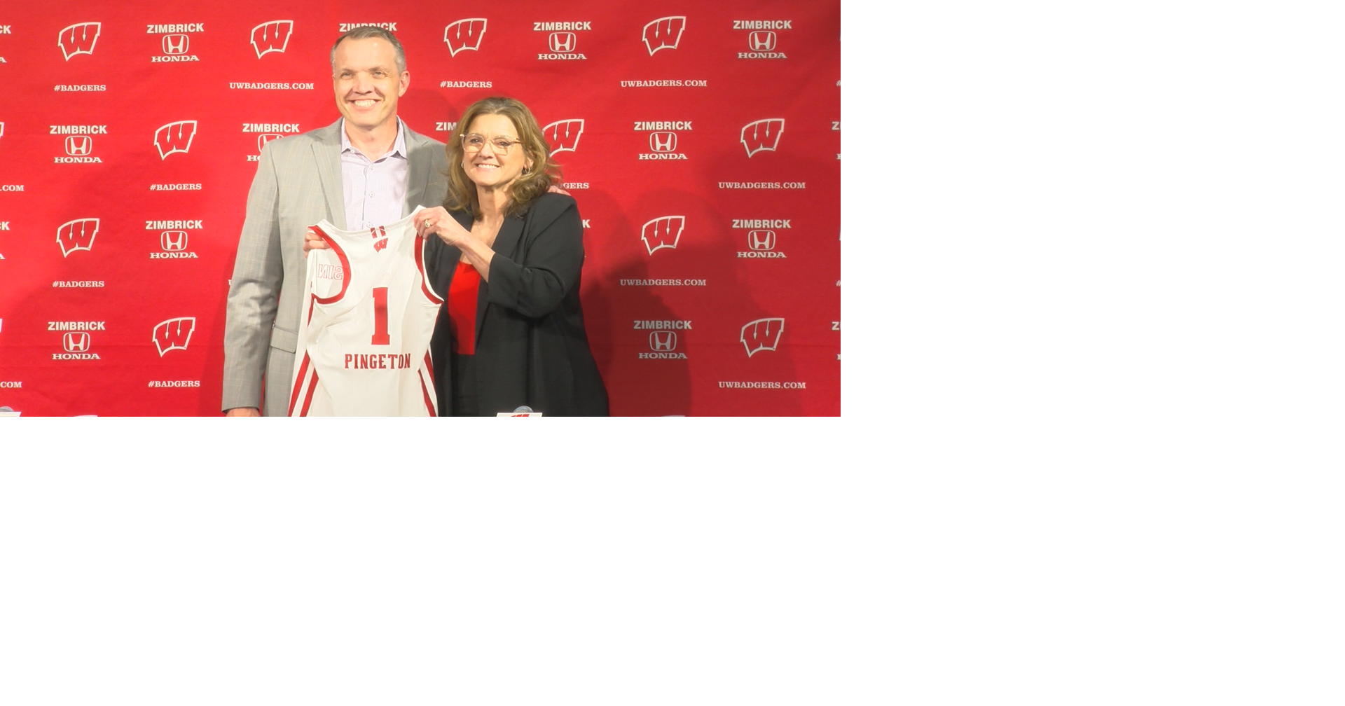 Wisconsin introduces Robin Pingeton as next women's basketball head coach