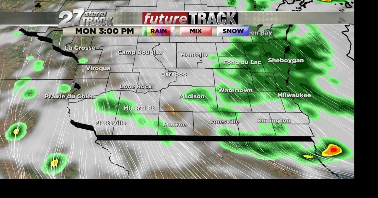 Mild and breezy with isolated showers today | News | wkow.com